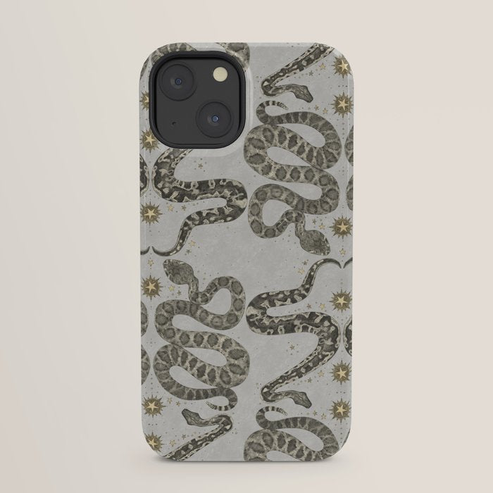 celestial snakes silver iPhone Case Gallery Image 21