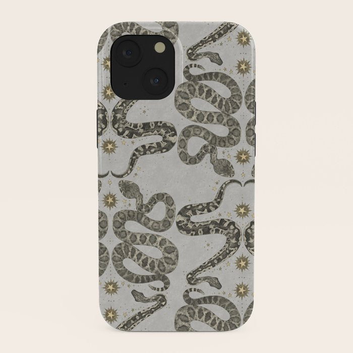 celestial snakes silver iPhone Case Gallery Image 38