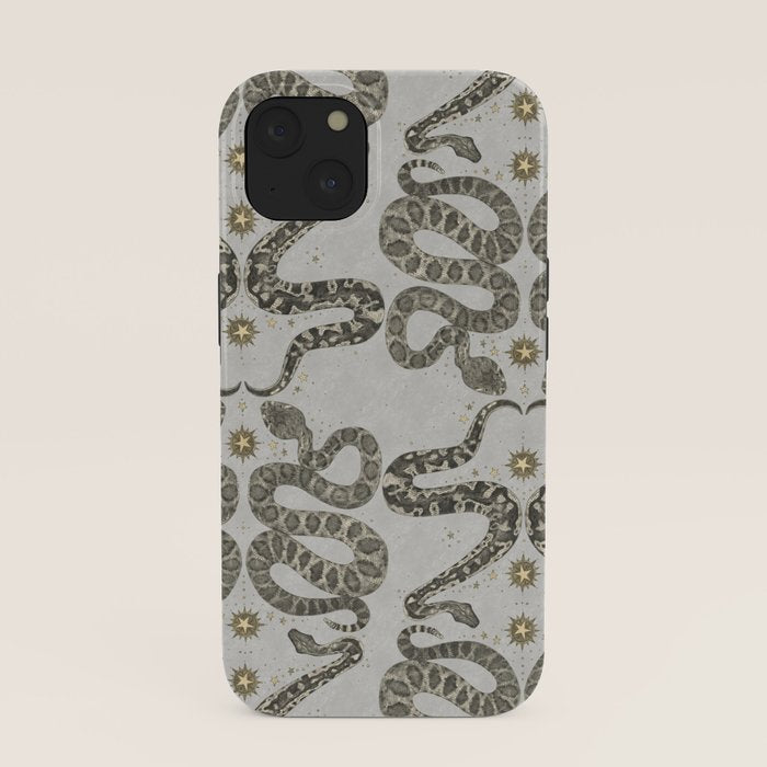 celestial snakes silver iPhone Case Gallery Image 37