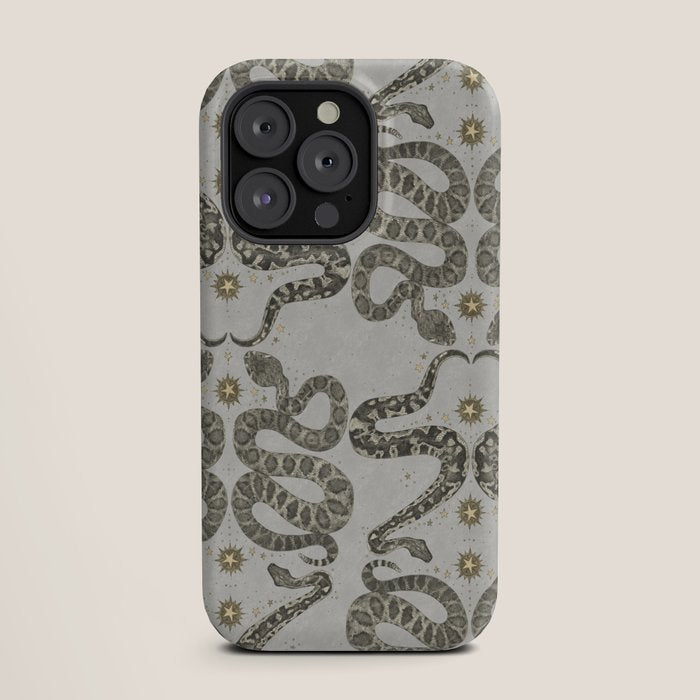 celestial snakes silver iPhone Case Gallery Image 19