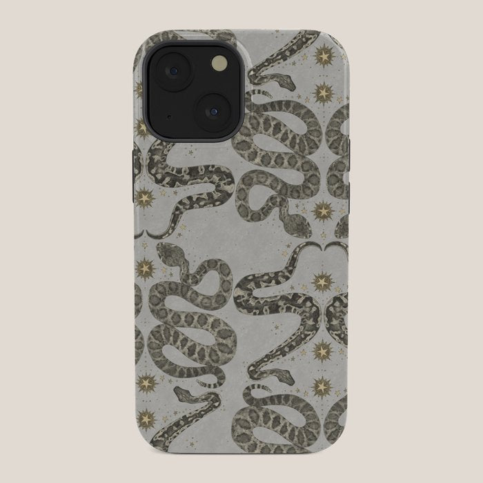 celestial snakes silver iPhone Case Gallery Image 34