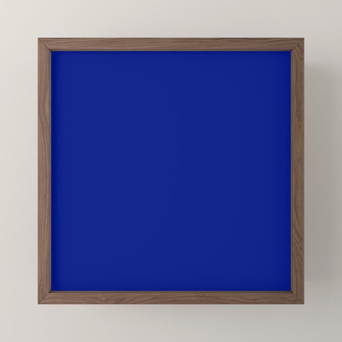 Solid Shades - Indigo Mini Art Print Gallery Image 2