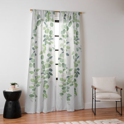 Eucalyptus Garland Window Curtain Gallery Image 14
