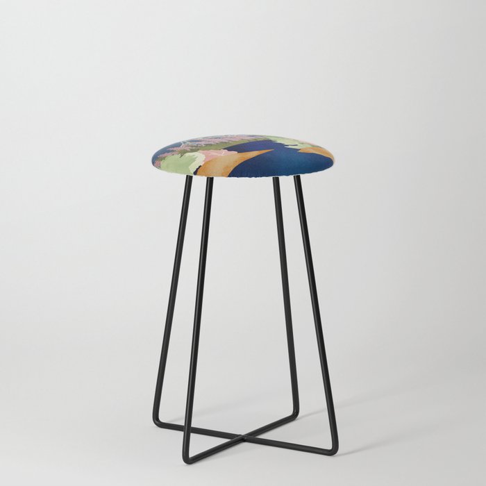 Summer Forest Lake Stool Gallery Image 3