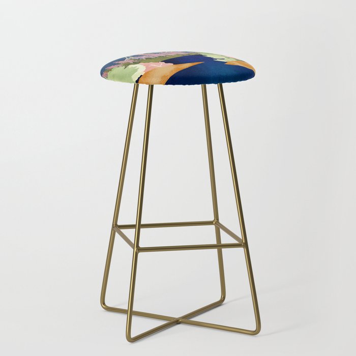Summer Forest Lake Stool Gallery Image 2