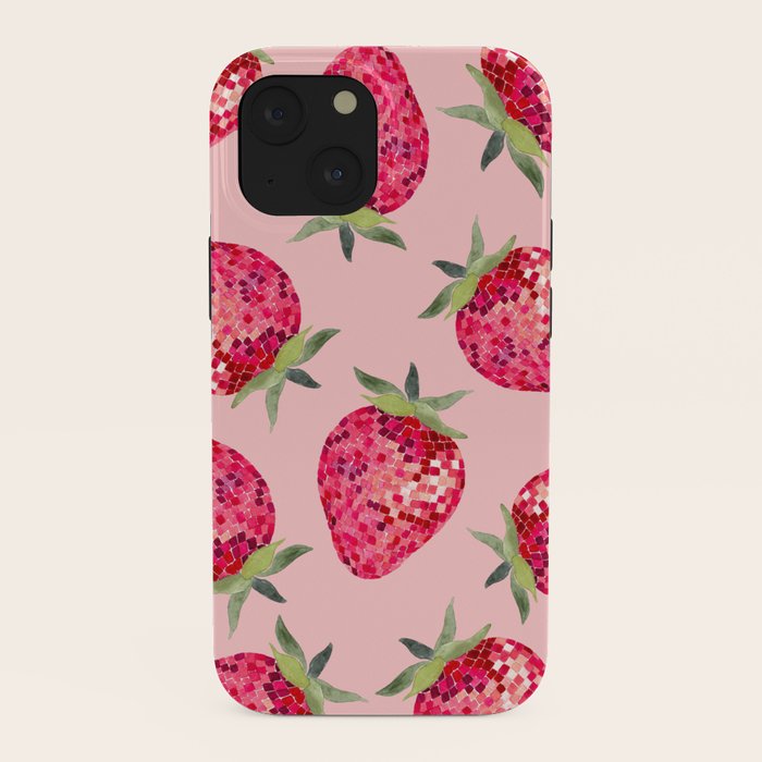 Disco Ball Strawberry iPhone Case Gallery Image 38