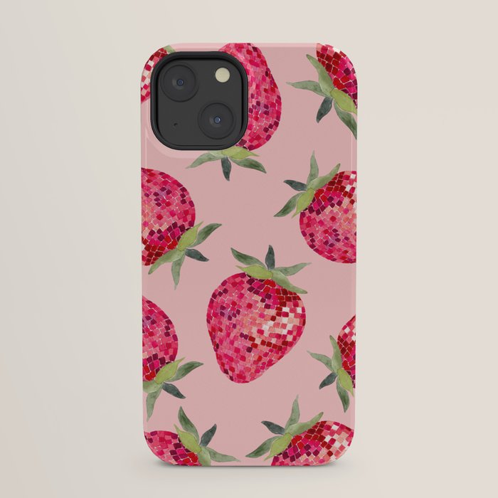 Disco Ball Strawberry iPhone Case Gallery Image 21