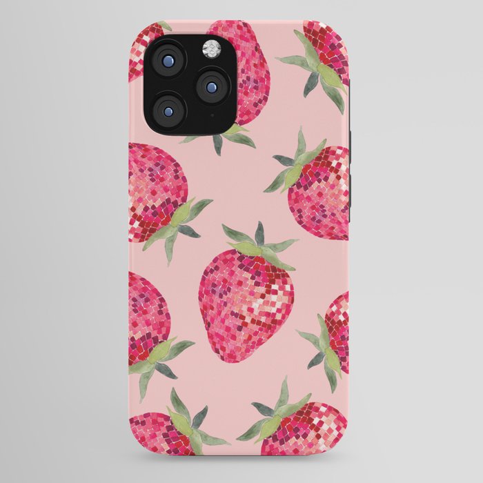 Disco Ball Strawberry iPhone Case Gallery Image 44