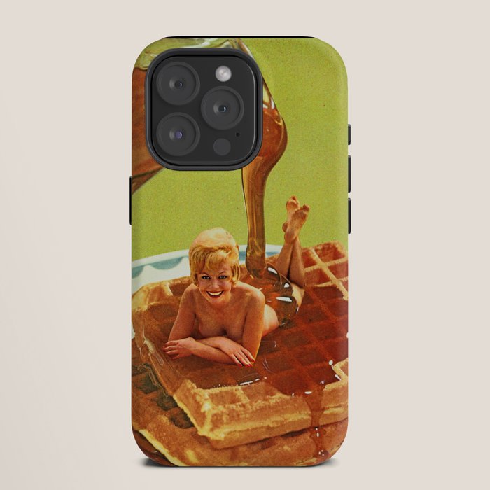 Pour some syrup on me - Breakfast Waffles iPhone Case Gallery Image 11