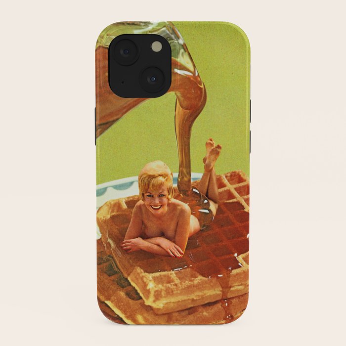 Pour some syrup on me - Breakfast Waffles iPhone Case Gallery Image 38