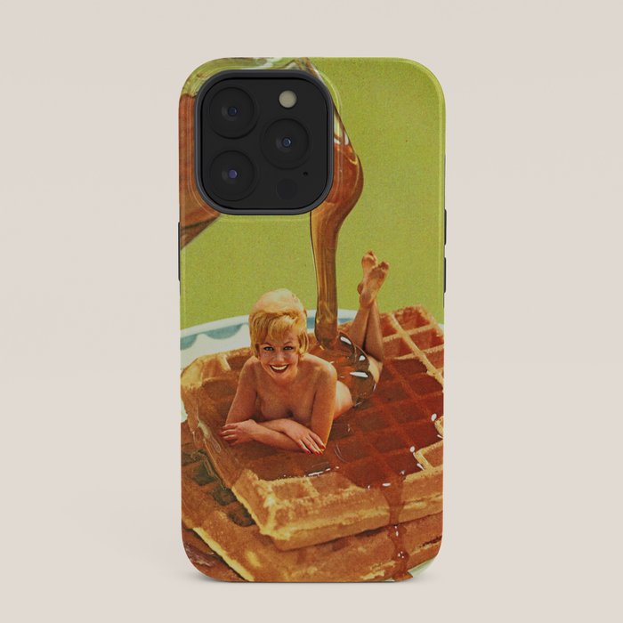 Pour some syrup on me - Breakfast Waffles iPhone Case Gallery Image 35