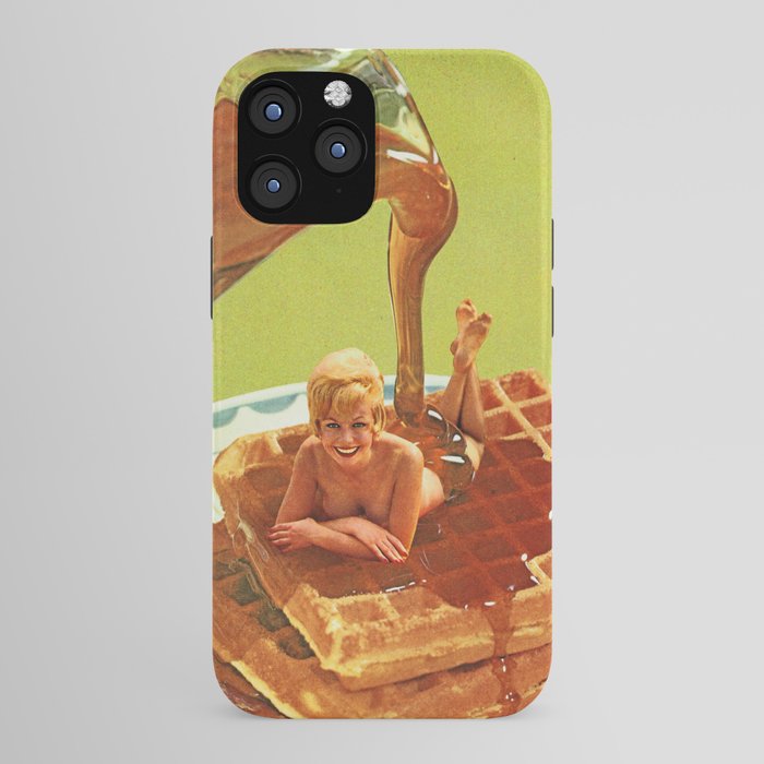 Pour some syrup on me - Breakfast Waffles iPhone Case Gallery Image 43