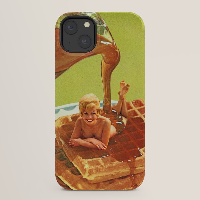 Pour some syrup on me - Breakfast Waffles iPhone Case Gallery Image 22