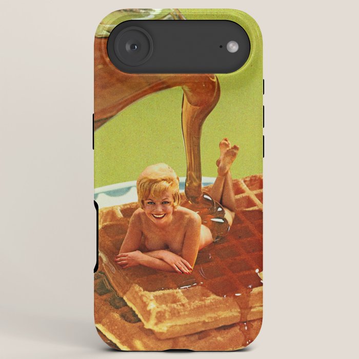 Pour some syrup on me - Breakfast Waffles iPhone Case Gallery Image 6