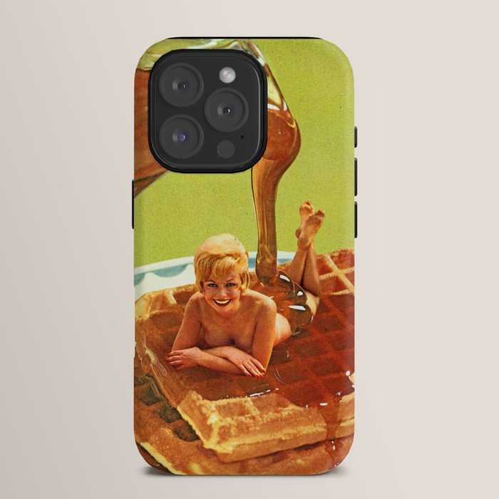 Pour some syrup on me - Breakfast Waffles iPhone Case Gallery Image 15