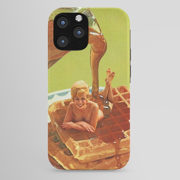 Pour some syrup on me - Breakfast Waffles iPhone Case Gallery Image 44