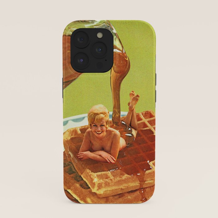 Pour some syrup on me - Breakfast Waffles iPhone Case Gallery Image 39