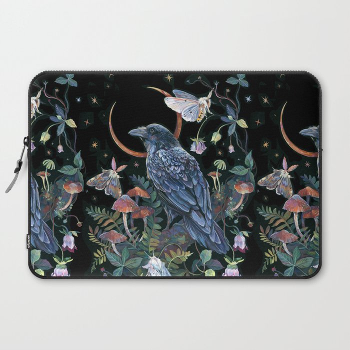 Moon Raven Laptop Sleeve Gallery Image 2