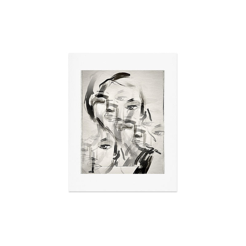 Abstract Portrait 4 Art Print Gallery Image 2