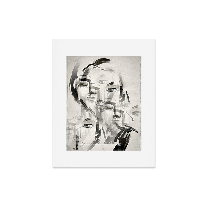 Abstract Portrait 4 Art Print Gallery Image 5