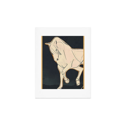 White Horse 2 Art Print Gallery Image 3