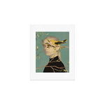 Woman and Birds Art Print Gallery Image 1