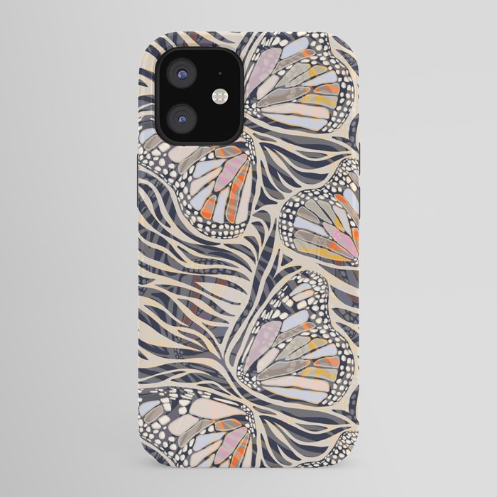 Abstract Retro Boho Butterfly Zebra Pattern â¢ Earthy Nature iPhone Case Gallery Image 41