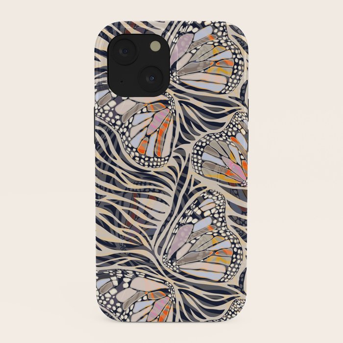 Abstract Retro Boho Butterfly Zebra Pattern â¢ Earthy Nature iPhone Case Gallery Image 38