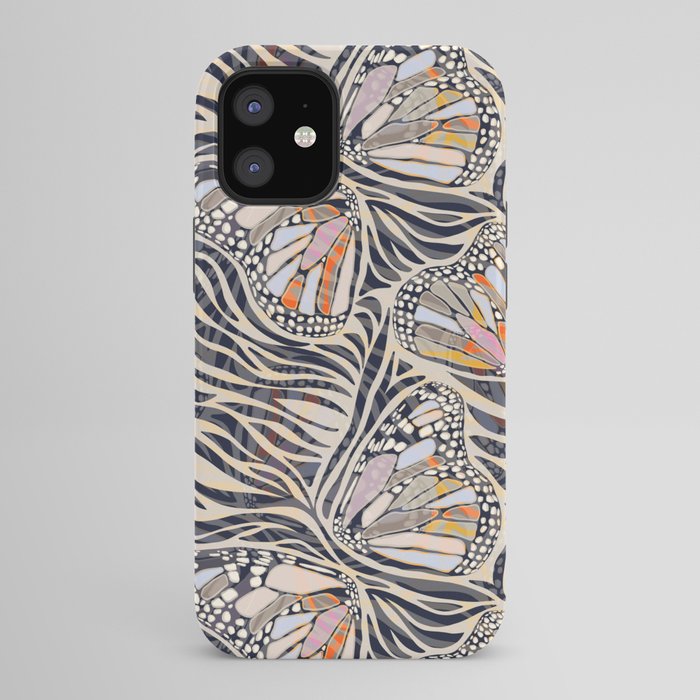 Abstract Retro Boho Butterfly Zebra Pattern â¢ Earthy Nature iPhone Case Gallery Image 42