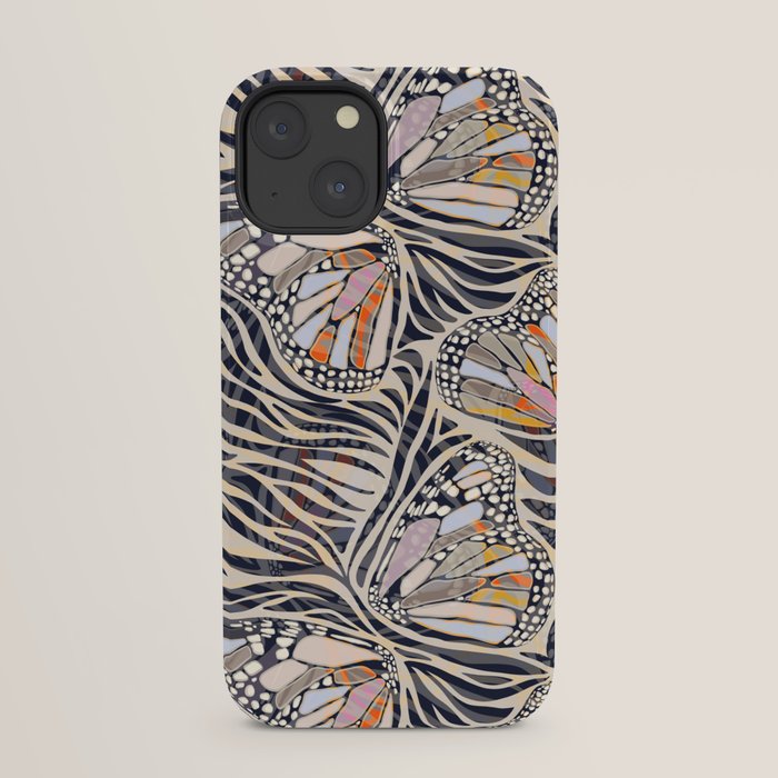 Abstract Retro Boho Butterfly Zebra Pattern â¢ Earthy Nature iPhone Case Gallery Image 21