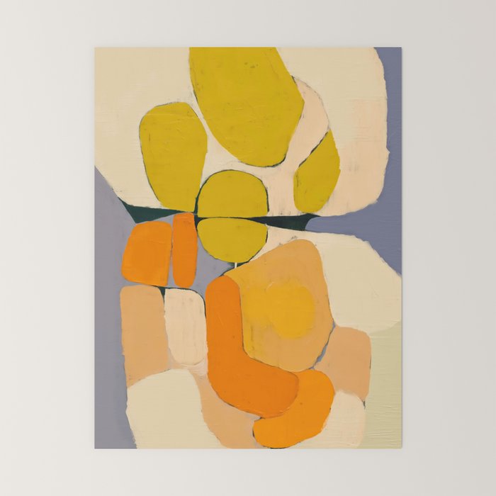 Mid Century Organic Shapes II Mini Art Print Gallery Image 6