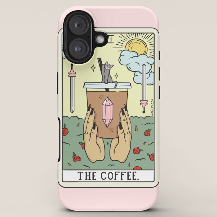 COFFEE READING UPDATED (LIGHT) iPhone Case Gallery Image 5