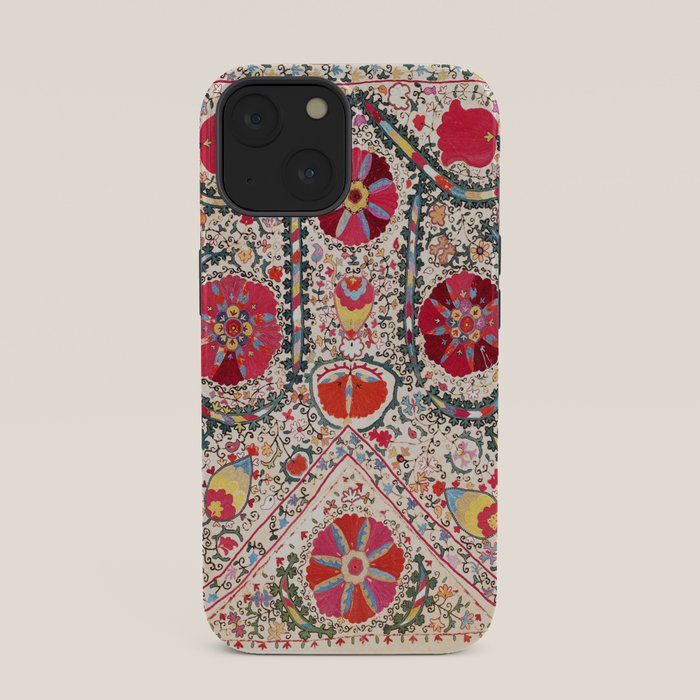 Lakai Suzani Uzbekistan Central Asian Embroidery Print iPhone Case Gallery Image 33