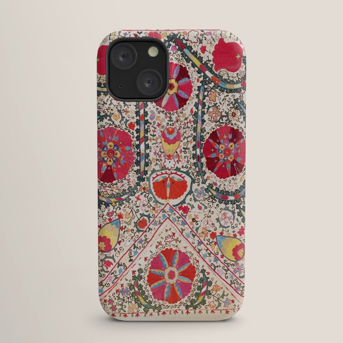 Lakai Suzani Uzbekistan Central Asian Embroidery Print iPhone Case Gallery Image 17