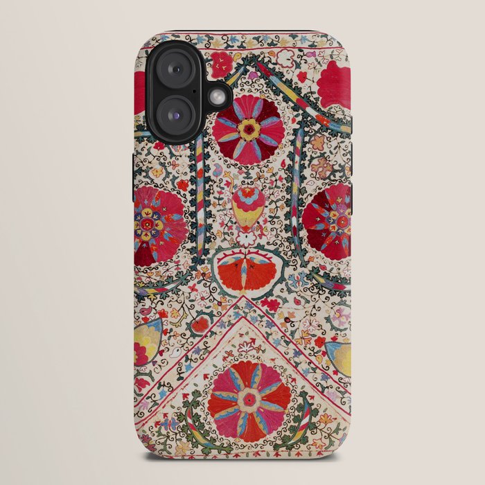 Lakai Suzani Uzbekistan Central Asian Embroidery Print iPhone Case Gallery Image 10