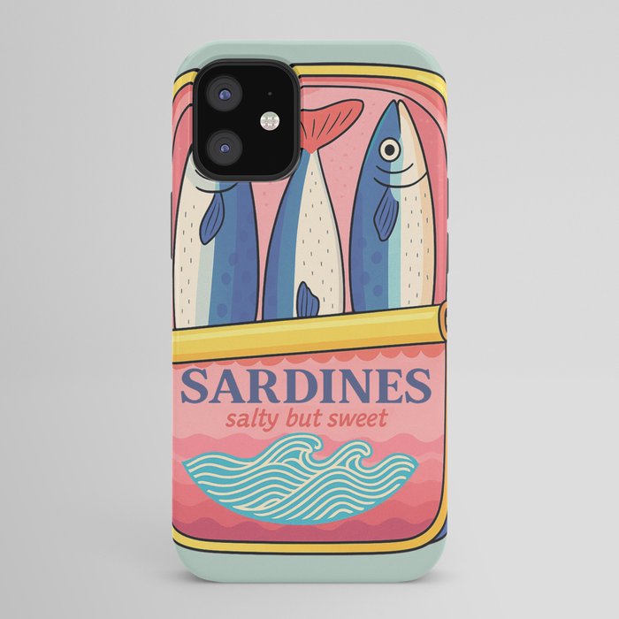 Tin of Love - Sardines in a Can with Heart Tail iPhone Case Gallery Image 42