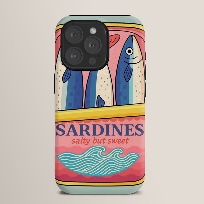 Tin of Love - Sardines in a Can with Heart Tail iPhone Case Gallery Image 15