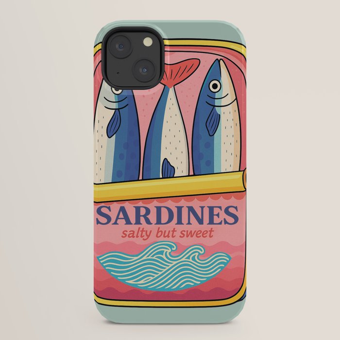 Tin of Love - Sardines in a Can with Heart Tail iPhone Case Gallery Image 22