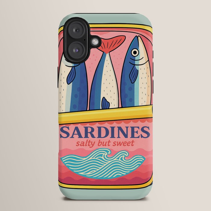 Tin of Love - Sardines in a Can with Heart Tail iPhone Case Gallery Image 14