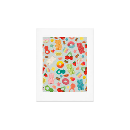 Candy Print in Blue Art Print Gallery Image 2