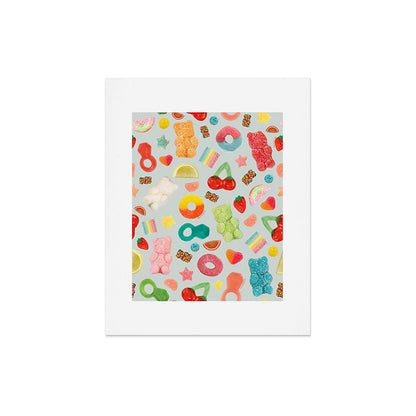 Candy Print in Blue Art Print Gallery Image 5