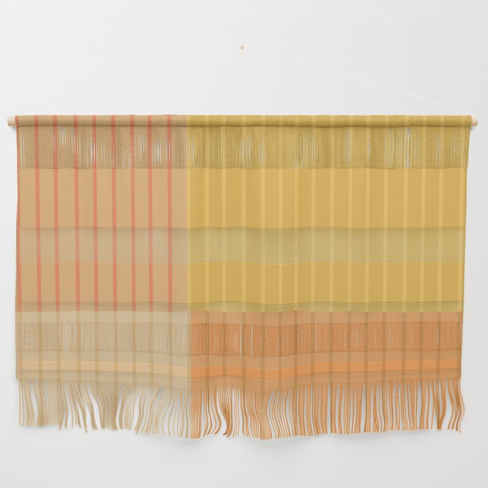 Color Block Line Abstract IV Boho Western Wall Hanging Gallery Image 1