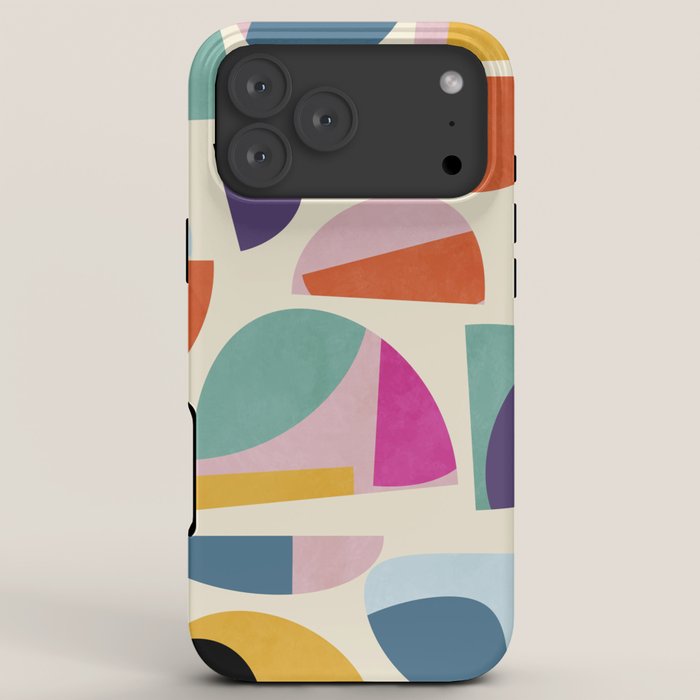 abstract modern mid century iPhone Case Gallery Image 8
