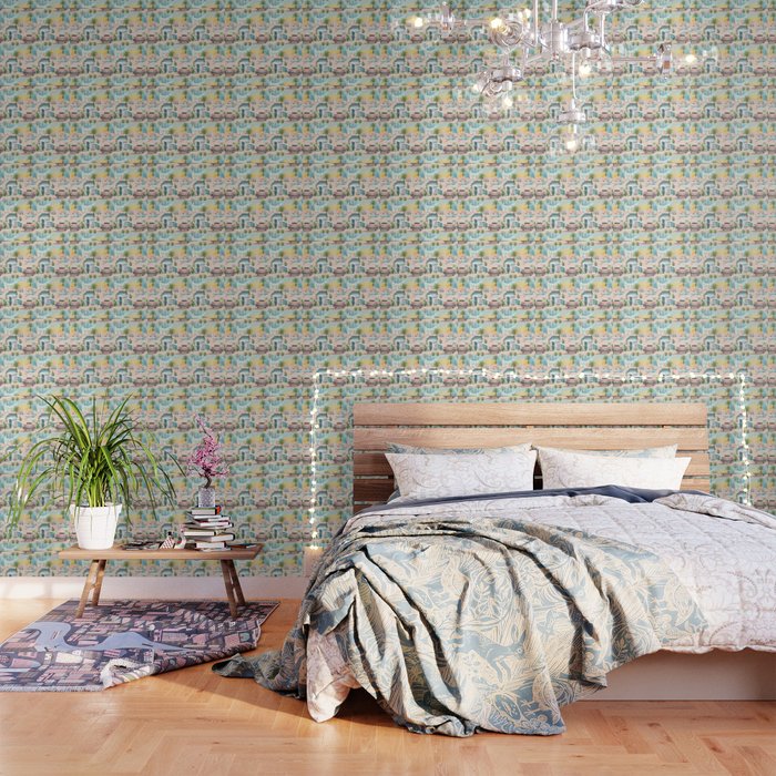 Retro Palm Springs III Wallpaper Gallery Image 2