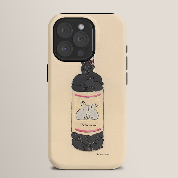 Bunny Wine iPhone Case Gallery Image 15