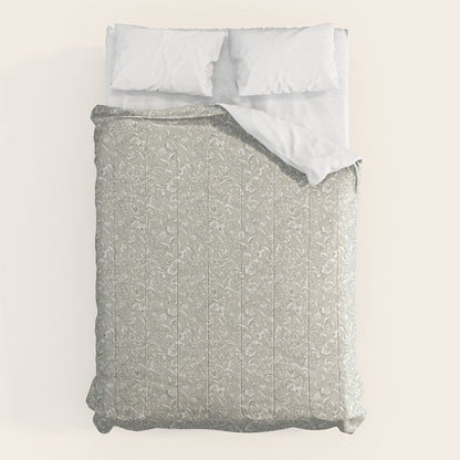 Painterly Florals - Sage Comforter Gallery Image 6