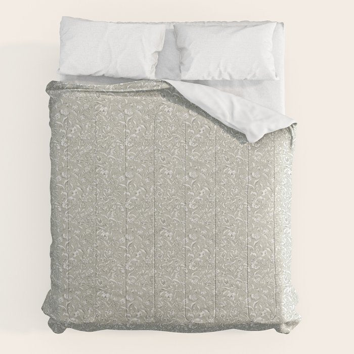 Painterly Florals - Sage Comforter Gallery Image 7