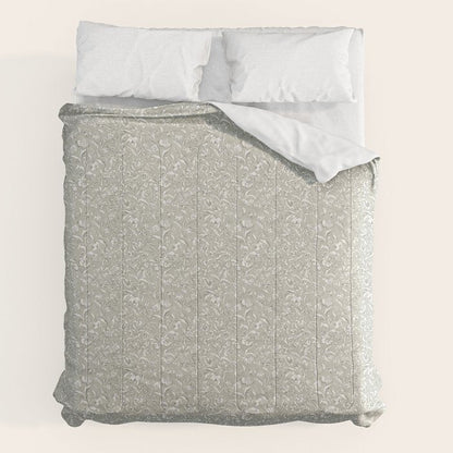 Painterly Florals - Sage Comforter Gallery Image 7