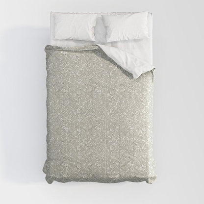 Painterly Florals - Sage Comforter Gallery Image 8