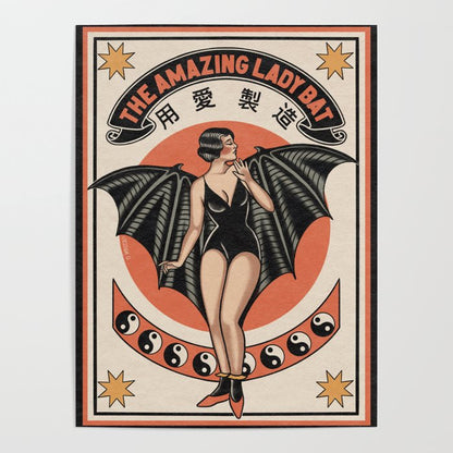 The Amazing Lady Bat Poster Gallery Image 1